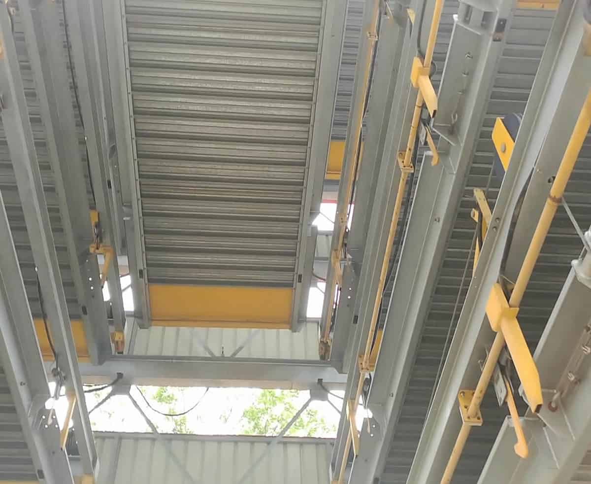 PSH7七層升降橫移立體車庫設備