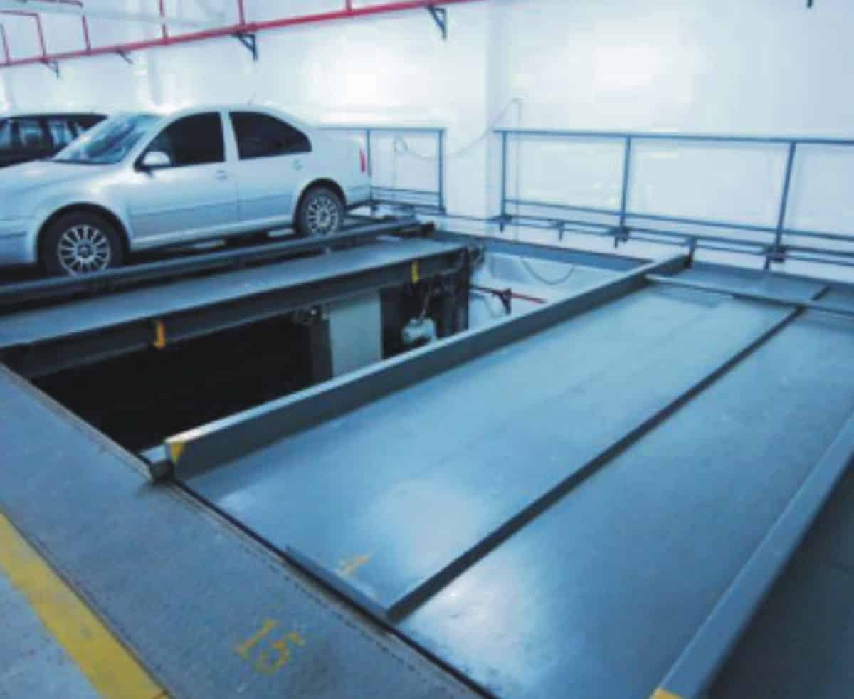 PSH2-D1負一正一地坑二層升降橫移立體車庫設備