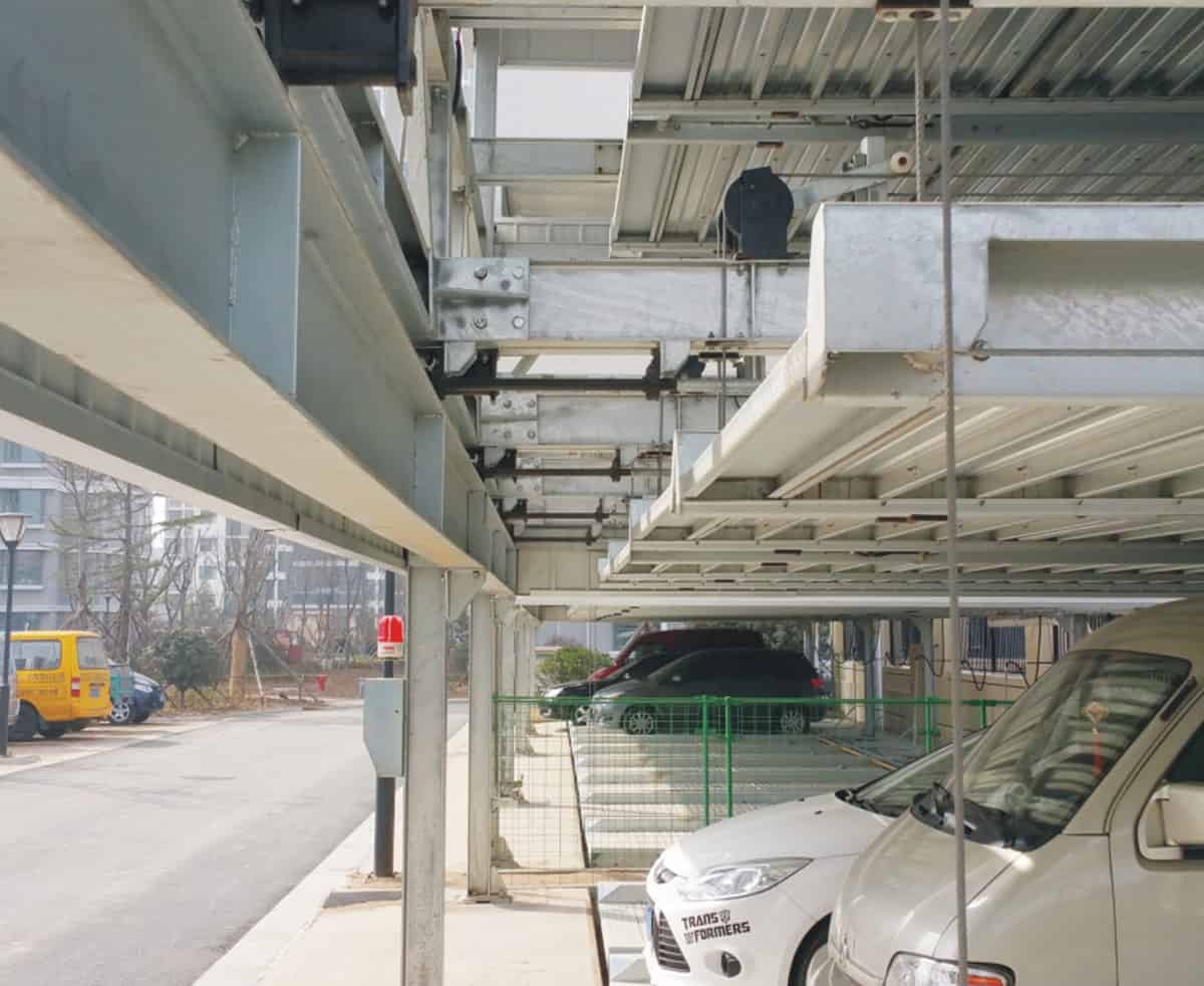 PSH2單列二層升降橫移立體車庫設(shè)備
