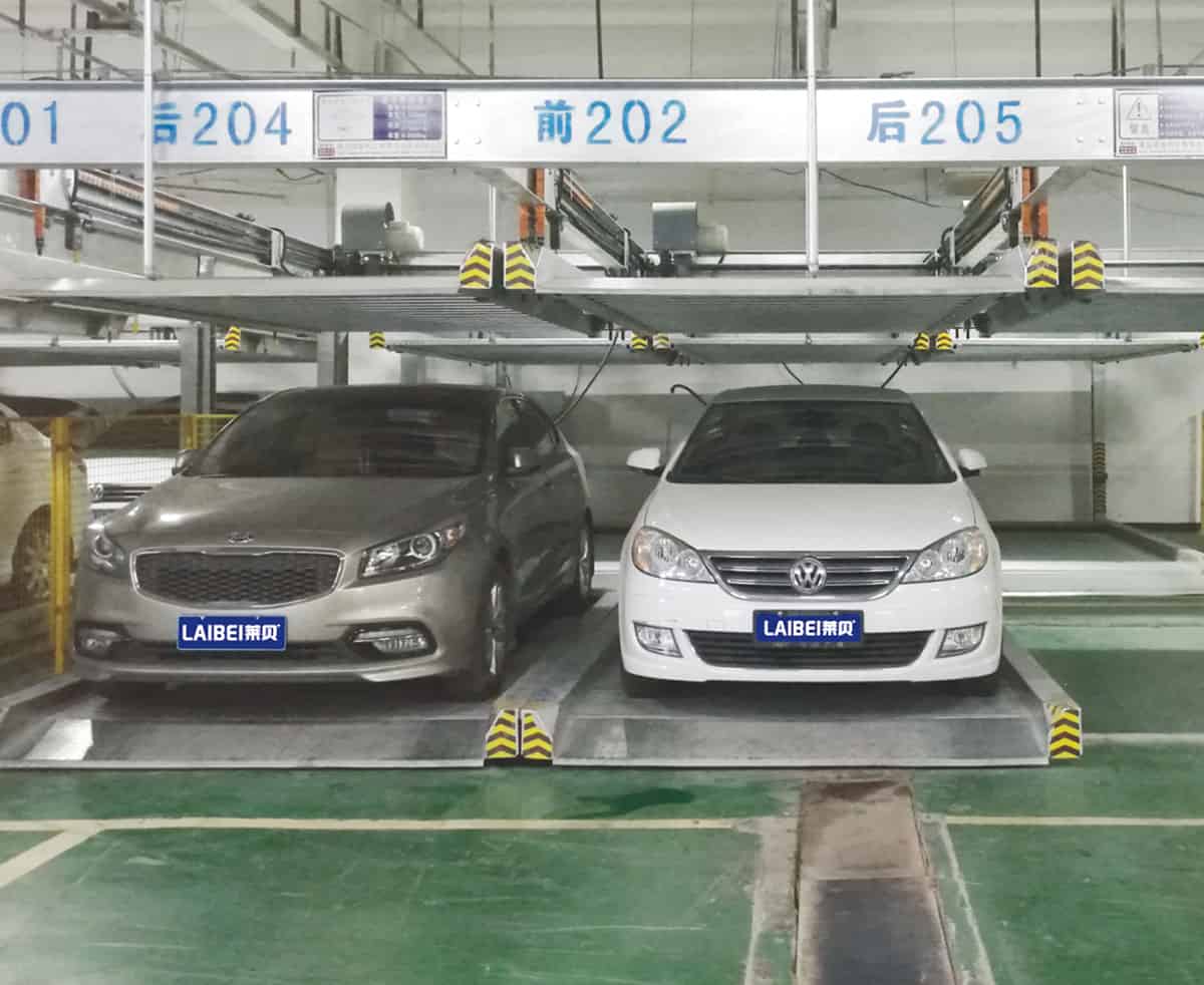 PSH2重列二層升降橫移立體車庫設(shè)備