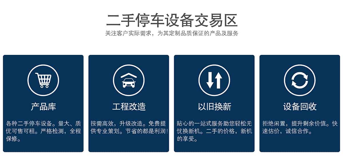 貴陽萊貝二手停車設備交易關注客戶實際需求.jpg